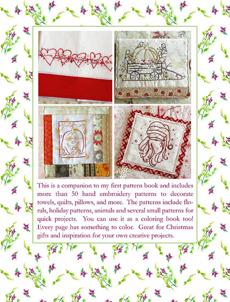 Kitchen Towels Hand Embroidery Pattern Book image 10