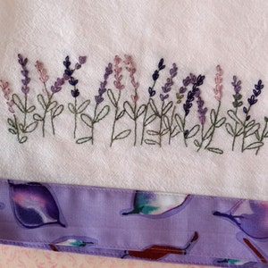 Lavender Flowers Hand Embroidery PDF Pattern Instant Download image 3