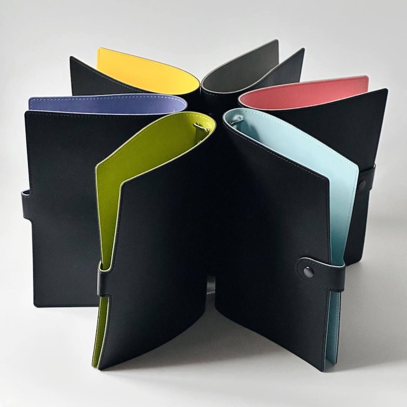 Eco Friendly Green Planner Cover, Notebook A5 Binder, Journal Cover ...