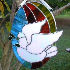 Peace Dove with Rainbow image 1