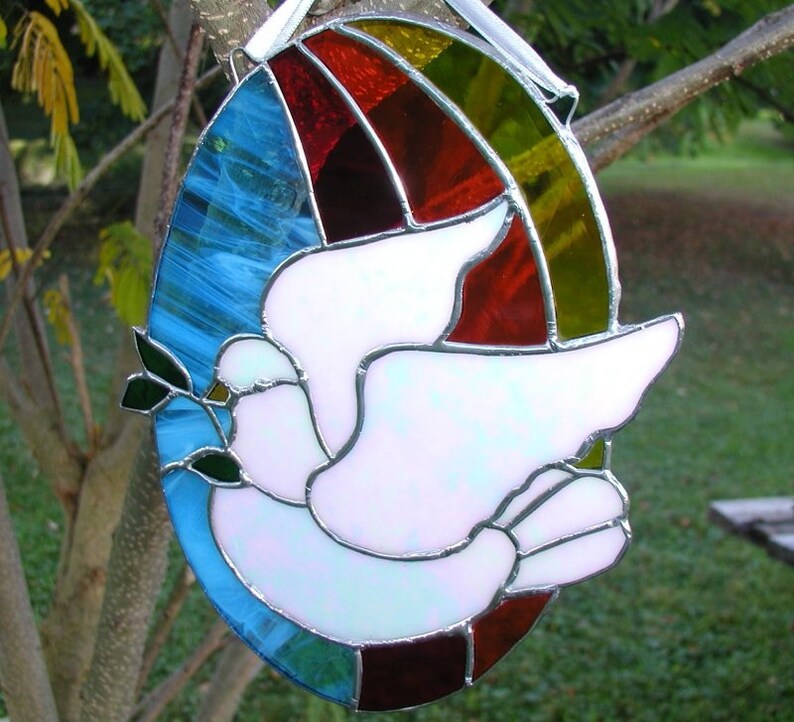 Peace Dove with Rainbow image 1