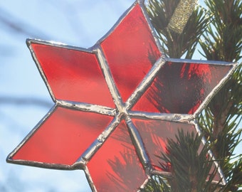 star ornament (red) christmas
