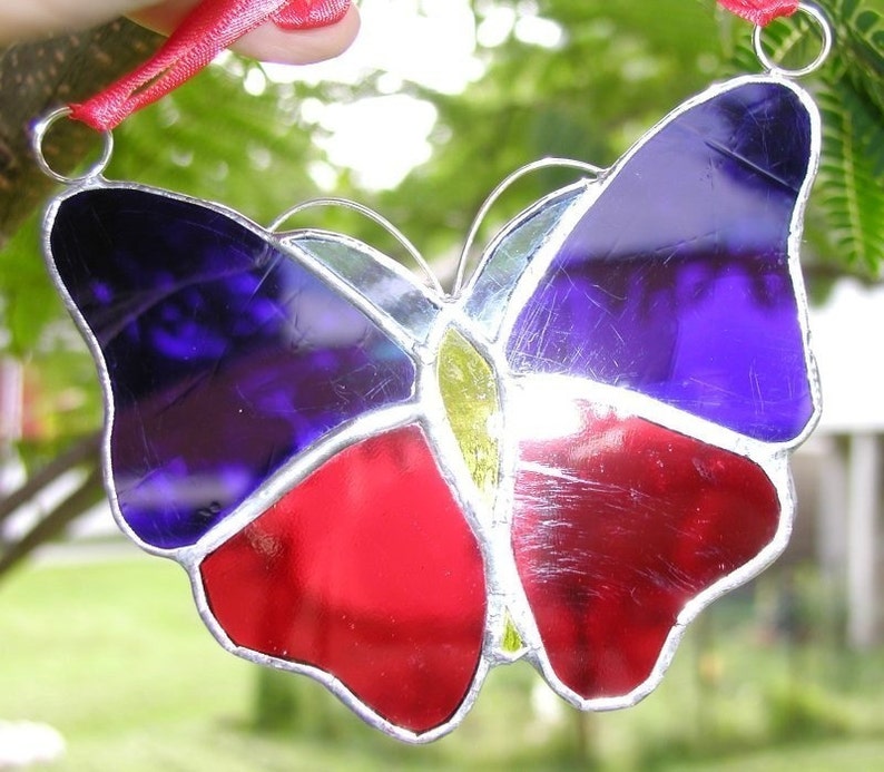 Butterfly Suncatcher Etsy