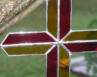 Cross suncatcher