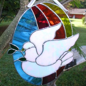 Peace Dove with Rainbow image 2