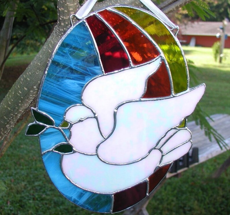 Peace Dove with Rainbow image 2