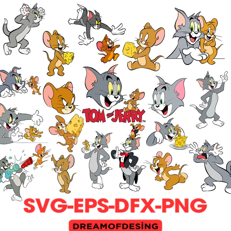 Tom Jerry Design Tom Jerry Designs - Etsy