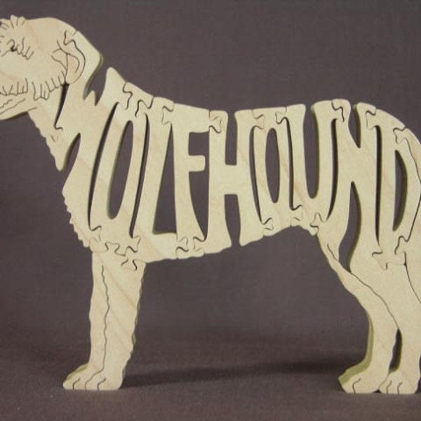 Wolfhound Dog Figurine Etsy