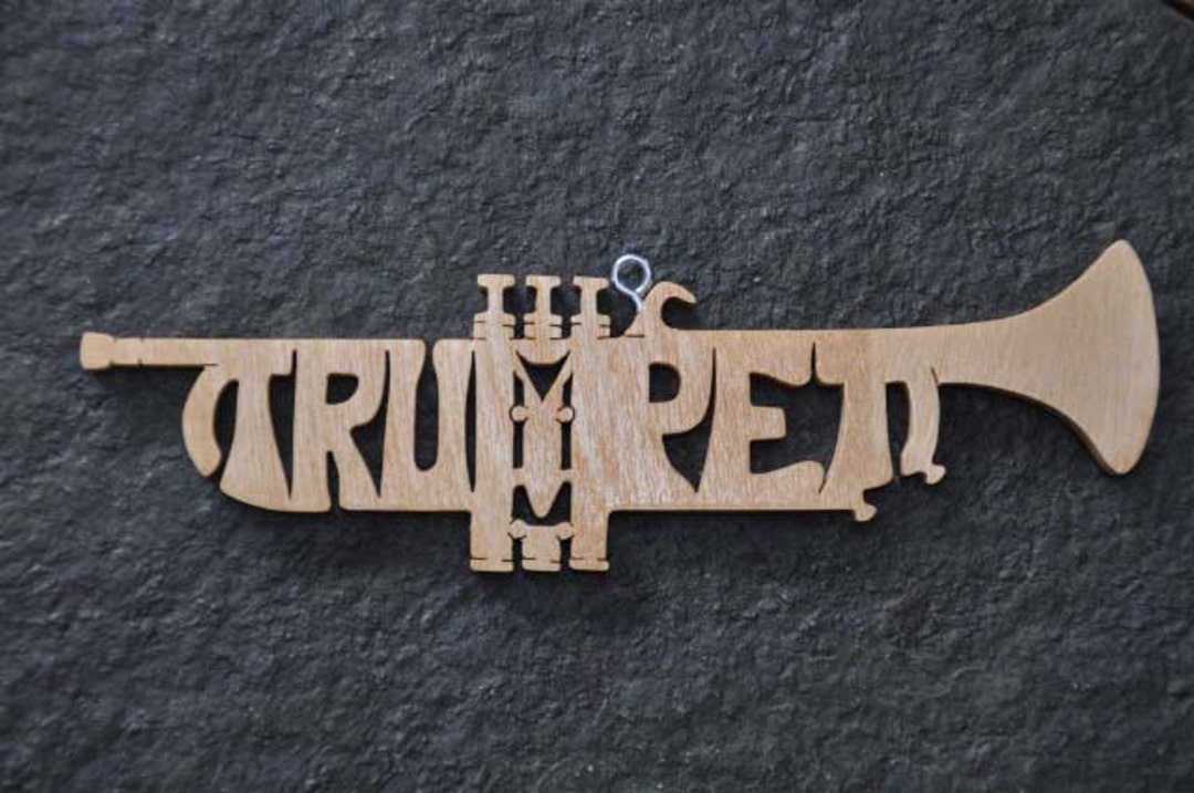 Débutant trompette Petite Trompette Réglable En Tube De Laiton Ton C Double Corne Surface Plaquée Or Instruments De Musique Professionnels