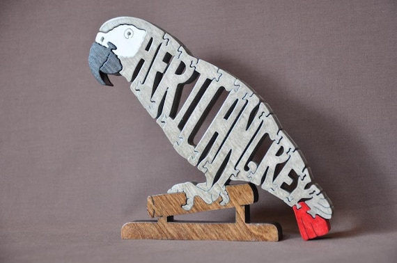 African grey puzzle clearance toys