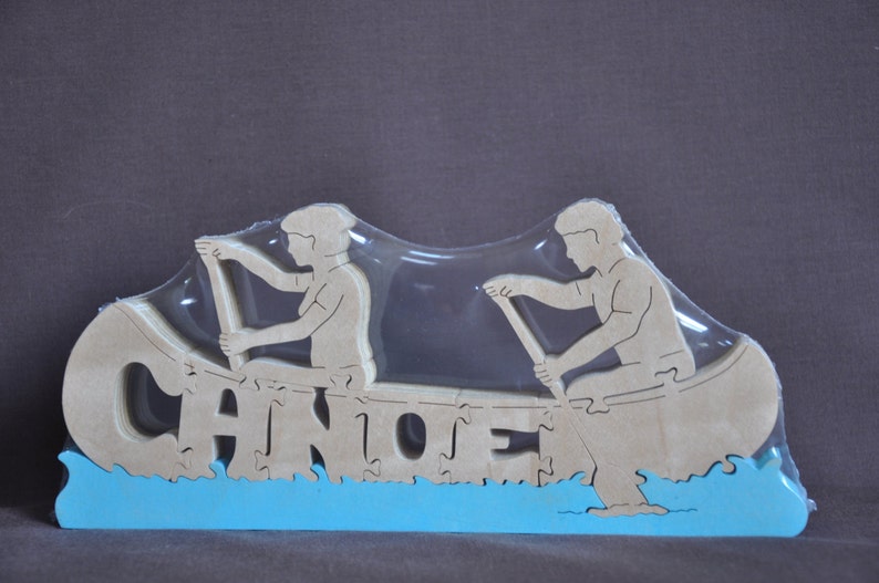 marble canoe classic puzzle wood brain teaser coffee