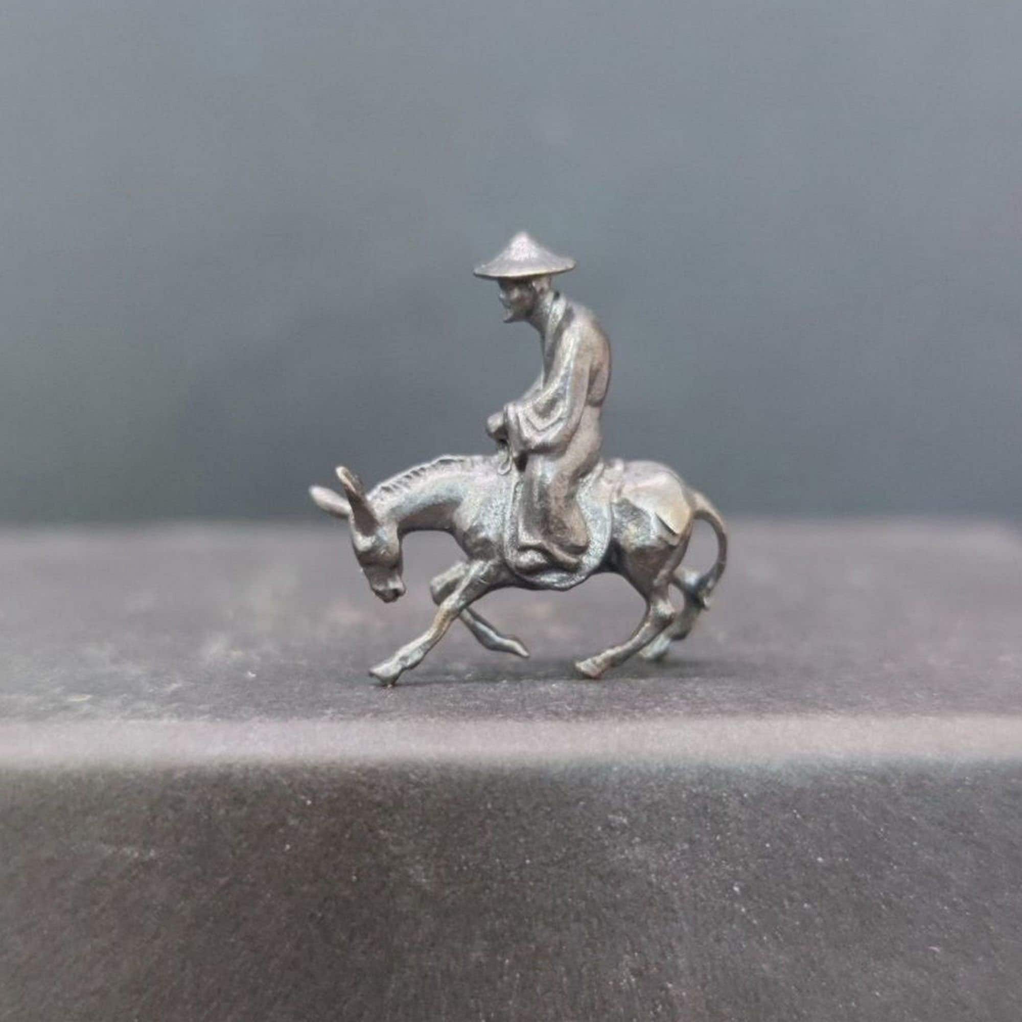 Antique Cowboy Sculpture - Etsy