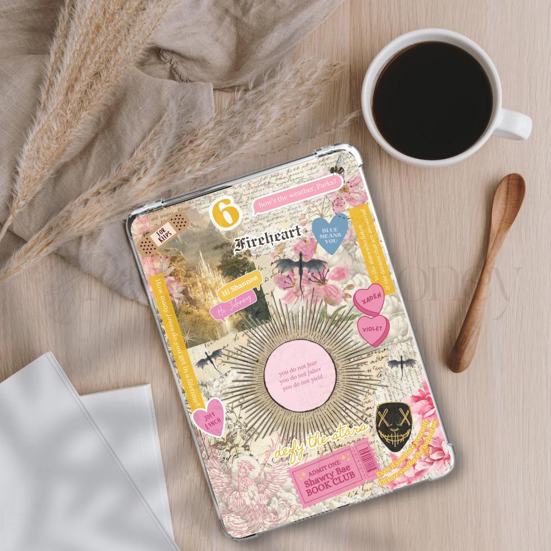 Pink & Yellow Larryreads Coded ~ Zodiac Academy, Boys of Tommen