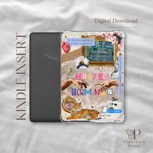 Gänseblümchen haites inspiriert ~ | Kindle Printable | Klare Hülle einfügen | Kindle Ästhetik | Kindle Aufkleber | Digitaler Download