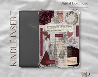 Alchemised inspired kindle insert ~ | Kindle Printable Insert | Kindle Stickers | Digital Download