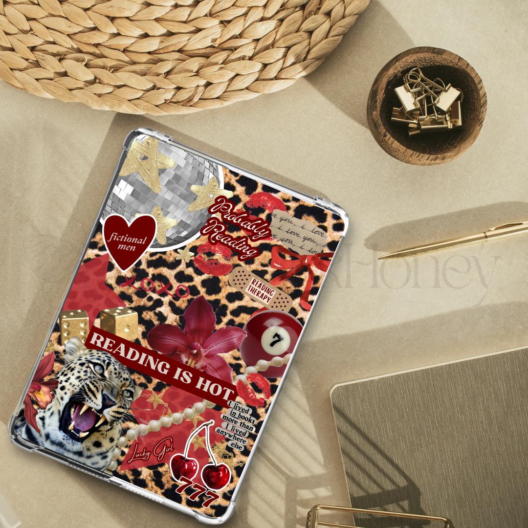 Reading is Hot ~ | Kindle Printable | Clear Case Insert | Kindle ...