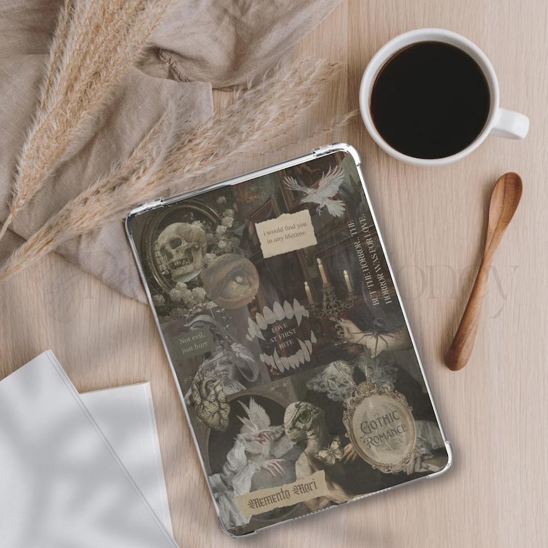 Dark Gothic Romance Vibes ~ | Kindle Printable | Clear Case Insert ...