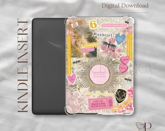 pink & yellow larryreads coded ~ zodiac academy, boys of tommen, throne of glass etc.| Kindle Printable| Clear Case Insert| Digital Download