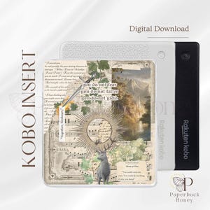 TOG-inspirerad KOBO Libra färginsats ~ | KOBO utskrivbar digital nedladdning