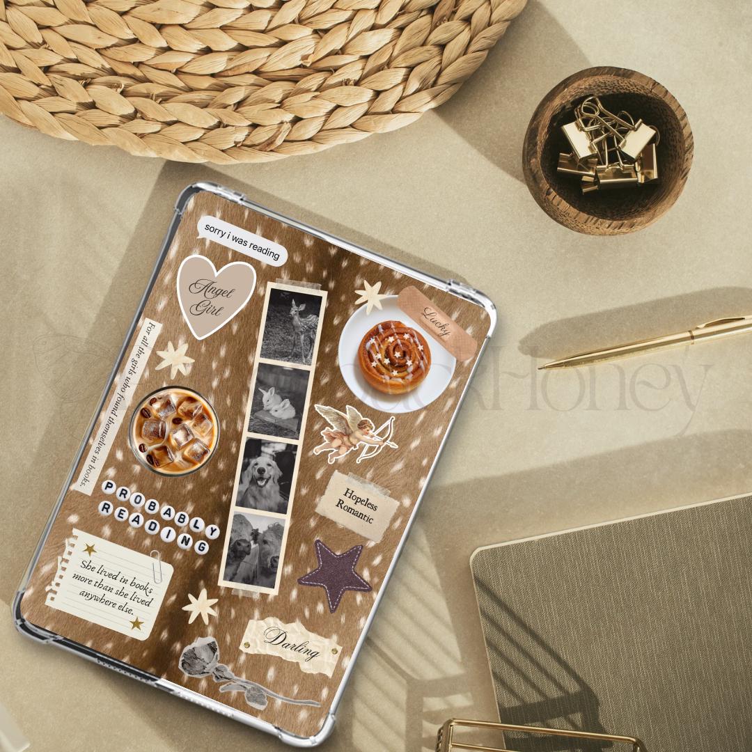 Fawn Vibe Girly ~ Kindle Printable | Clear Case Insert | Kindle ...