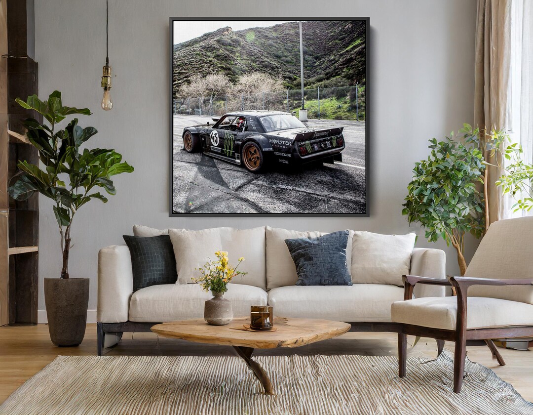 Ken Block Poster, Rip Ken Block Art, Legend Drifter Motorsports Driver ...