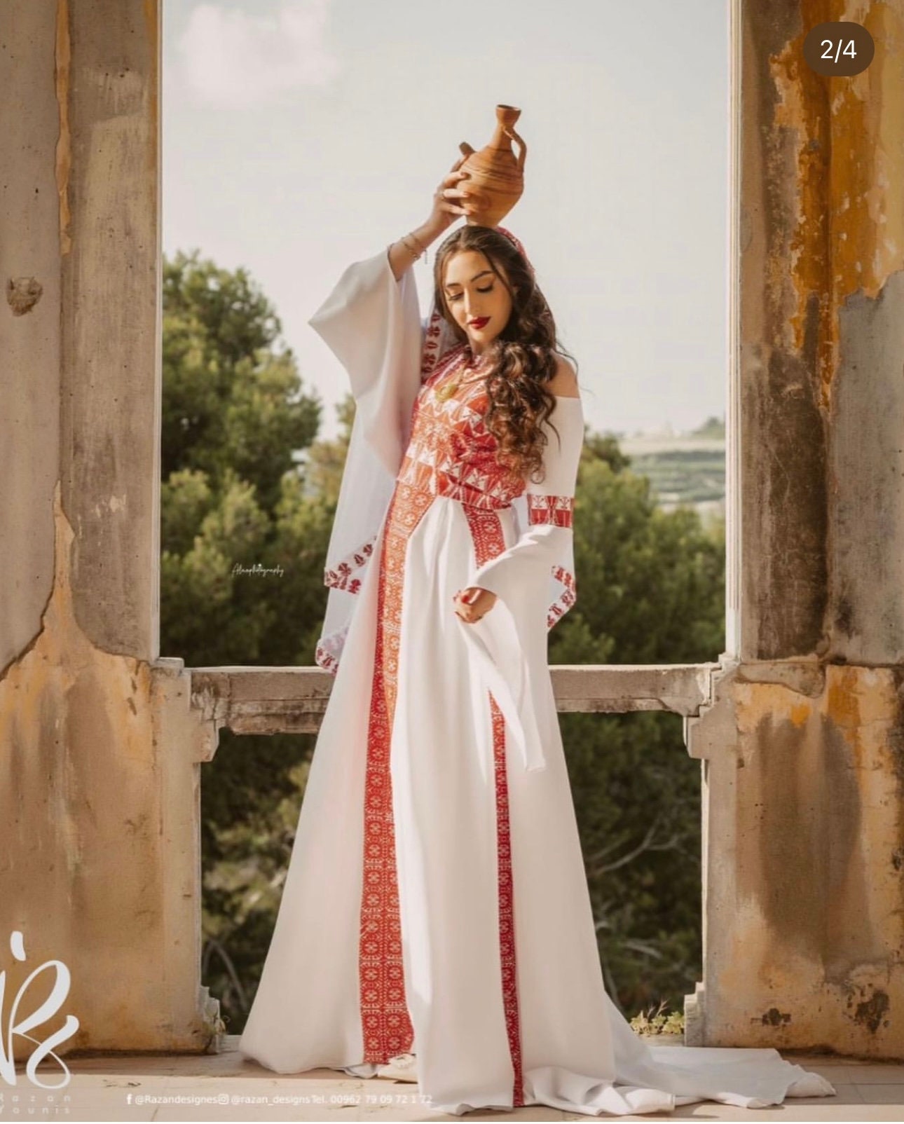 スーツ・フォーマル・ドレス Arobe  Flake Embroidery Tired Dress ZW COLLECTION BEADED EMBROIDERED DRESS - Pearl gray | ZARA United