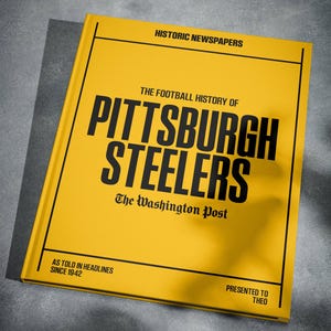 Pittsburgh Steelers Gift - Pro Football History In Newspaper Headlines Book - Personalized Steelers Nation Fan Item - Name Printed On Cover image 10