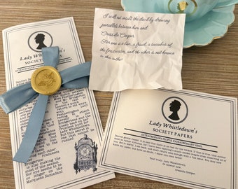 Lady Whistledown Society Papers season 3 Part 1 - Etsy