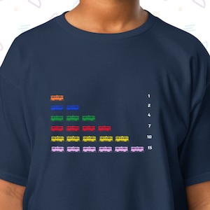 KIDS oder TEENS Zugstopp-Brettspiel-T-Shirt, TTR-Score-Board-T-Shirt für Kinder, Zugstopp-Familien-Upgrade-Zubehör und Geschenke