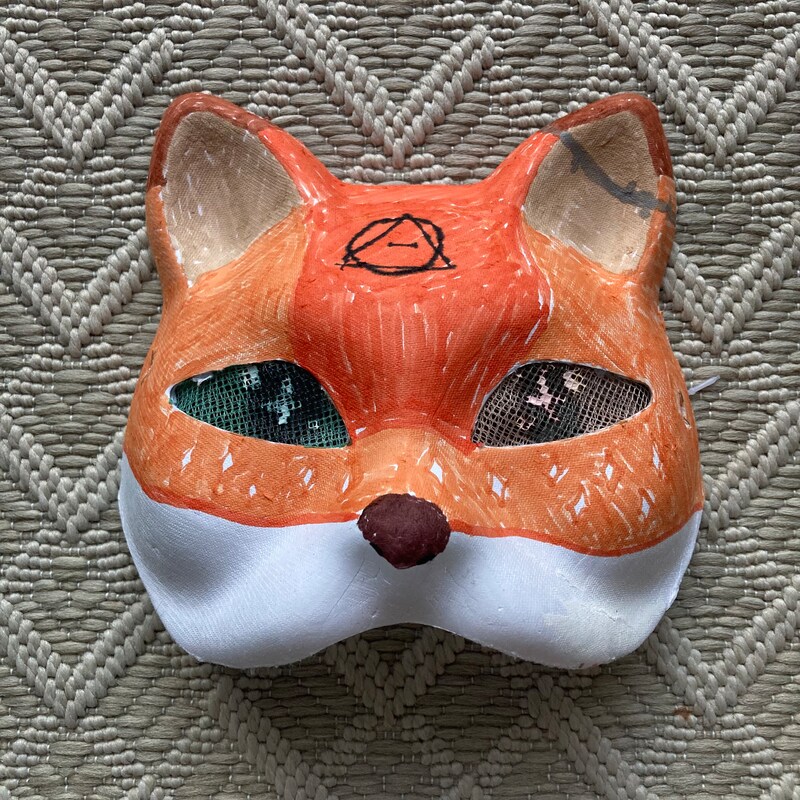 Therian Fox Mask Etsy UK Therian Fox Mask Etsy UK