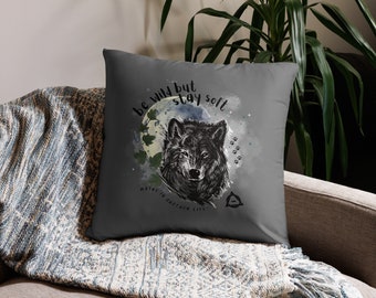 Therian Wolf Basic Pillow