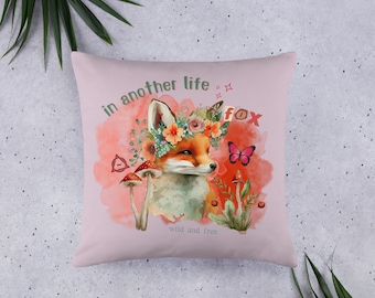 Therian Fox Basic Pillow