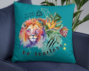 Therian Lion Basic Pillow