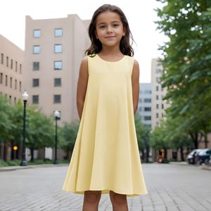 PDF Set Of 4 Kids Dress Pattern, Girls Dress Sewing Patterns, Size:2-16Age | A0-A4-USLETTER | image 3