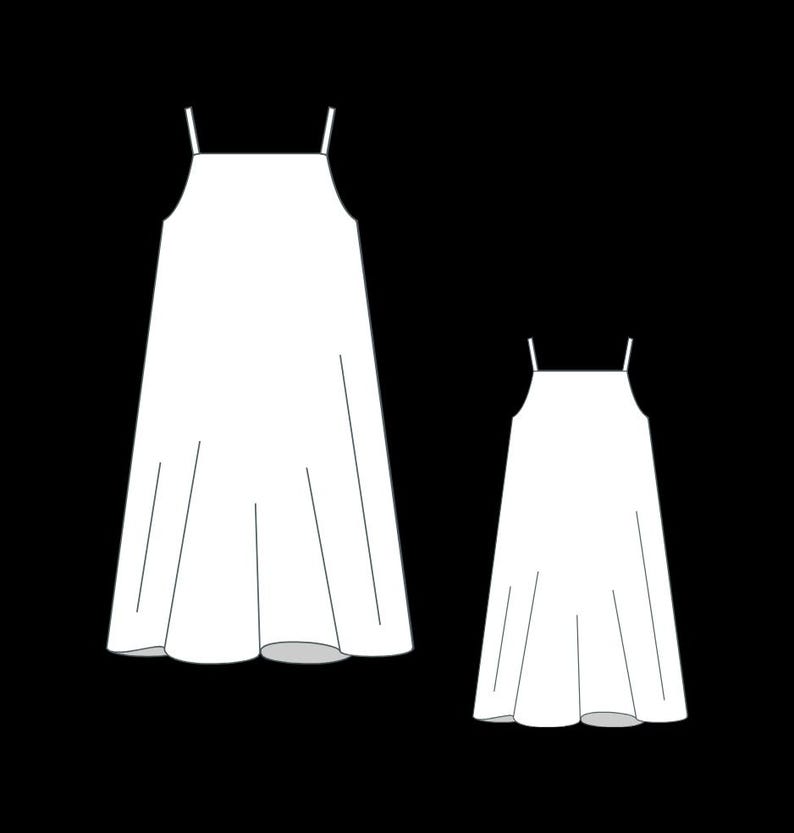 Girl Dress Sewing Pattern, Kids Dress Pattern, Baby Dress Sewing