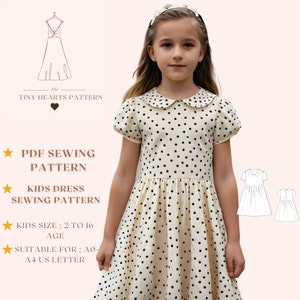 Patroon kinderjurk hotsell