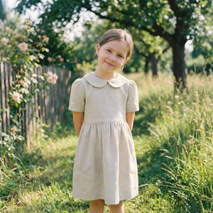 Kids Dress Sewing Pattern, Girls Sewing Patterns, Peter Pan Toddler Dresses, Size:2-16Age | A0-A4-USLETTER | image 5