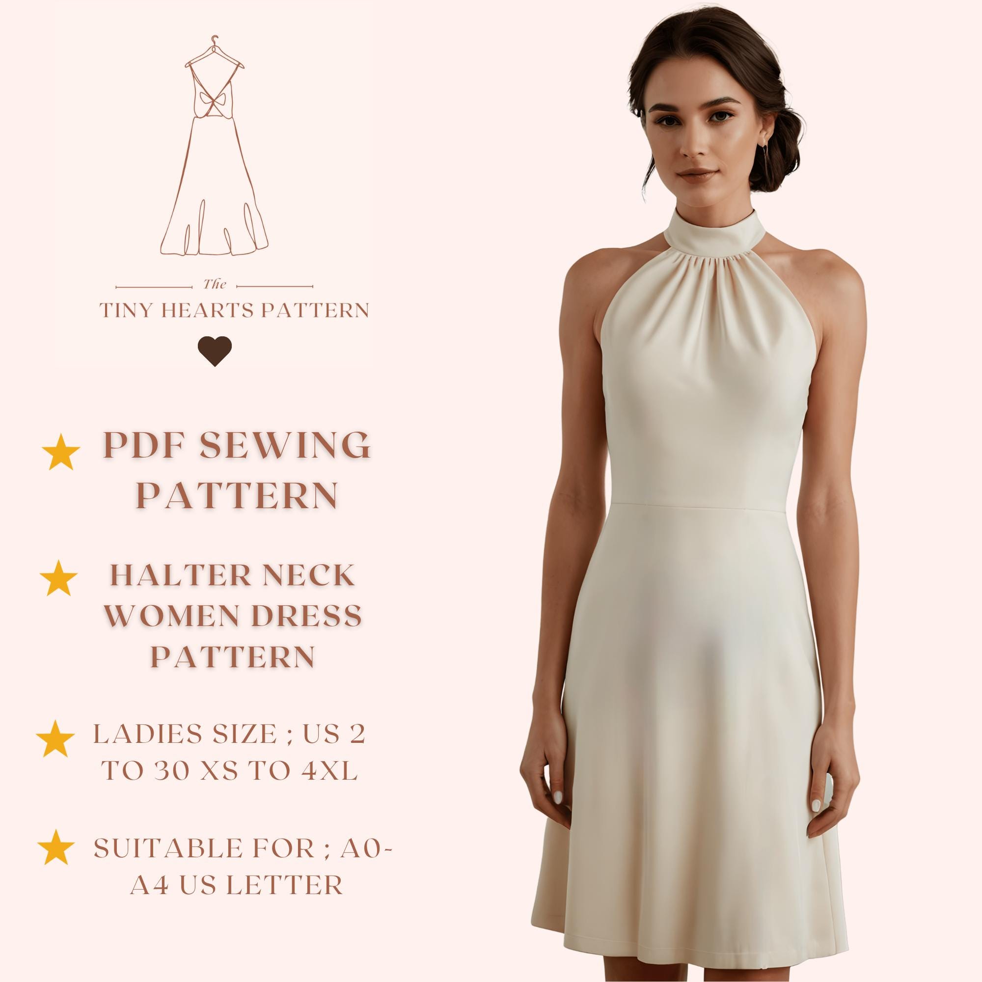 Patron De Couture MODES ET TRAVAUX N°08/2000 - Robe Dos-nu Pour Femme, Occasion