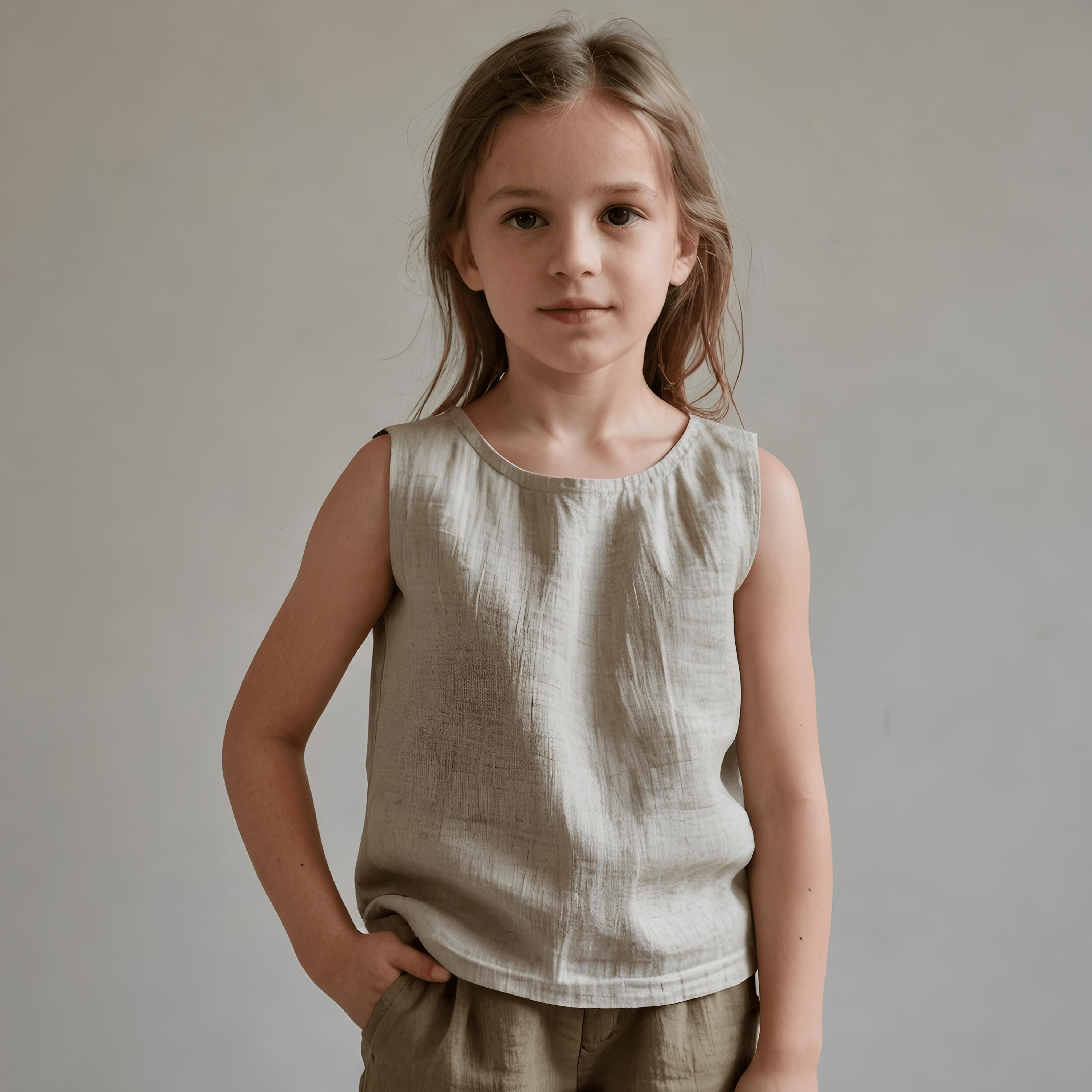 Kids Top Sewing Pattern, Girls Blouse Sewing Patterns, Baby T-shirt ...