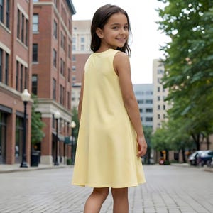 PDF Set Of 4 Kids Dress Pattern, Girls Dress Sewing Patterns, Size:2-16Age | A0-A4-USLETTER | image 7