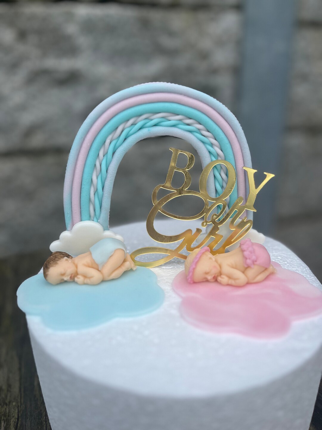 36-teilige Babyparty-Deko Für Kuchen & Tisch – Süße Topper Für Mädchen Oder Jungen
