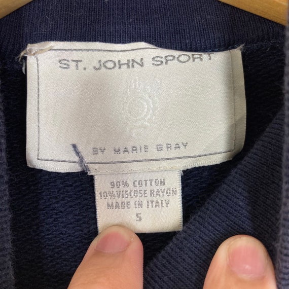 Vintage Rare ST. JOHN SPORT Crewneck Sweatshirt S… - image 8