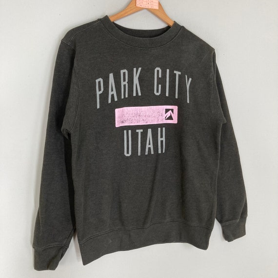 Vintage Rare Park City Utah Crewneck Sweatshirt B… - image 2