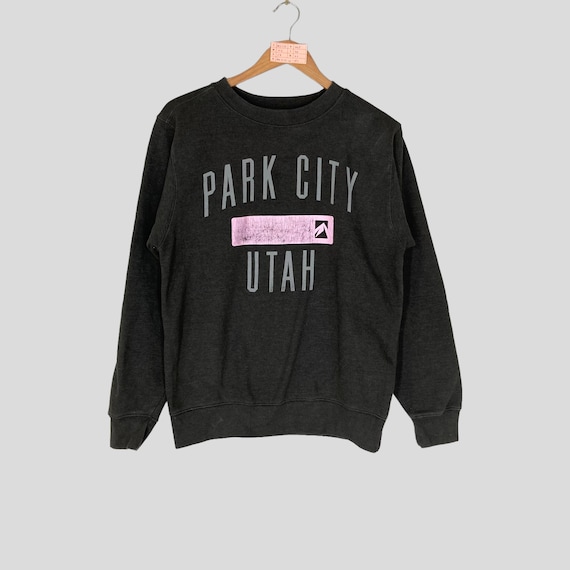 Vintage Rare Park City Utah Crewneck Sweatshirt B… - image 1