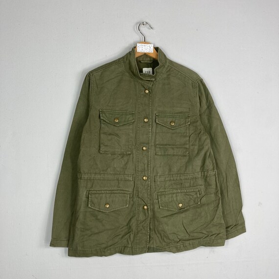 Vintage Rare GAP Denim Chore Jacket GAP Workwear Jean Jacket GAP French Work Workers Full Button Jacket Unisex Green Colour Etsy Australia