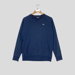 Navy blue lacoste sweatshirt 2025