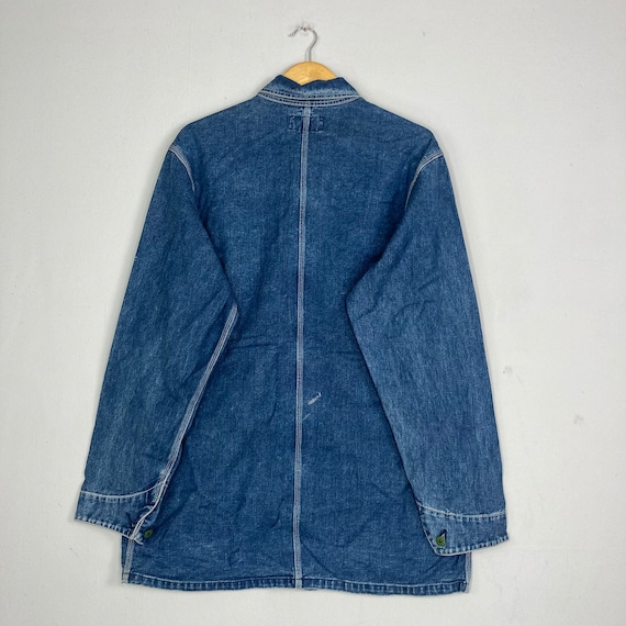 Vintage Oshkosh Stripe Denim Jacket 18-24M