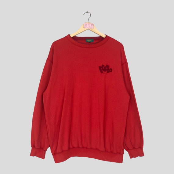 Sudadera vintage rara de KENZO GOLF con cuello redondo y logotipo grande jersey de Kenzo Golf sueter de Kenzo Golf color rojo unisex talla extra grande Etsy Espana