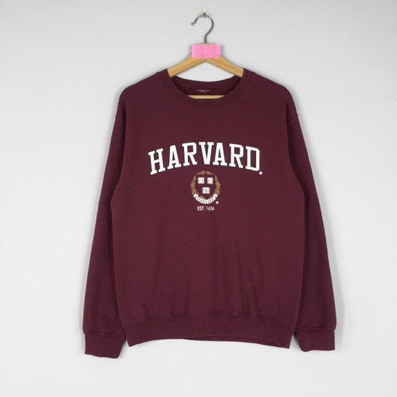Harvard logo sweatshirt best sale