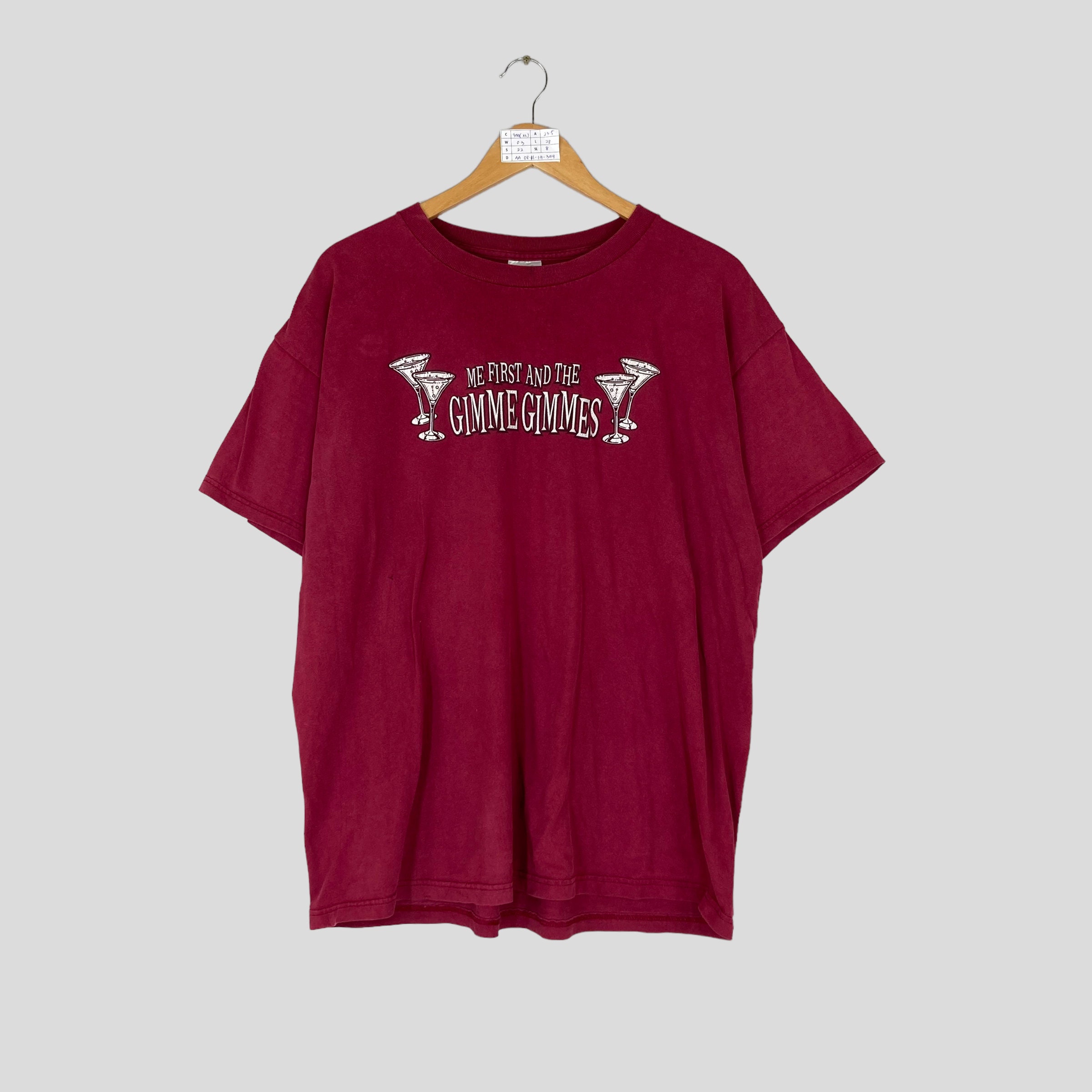 1990's バンドTシャツ ＂me first and the gimme gimmes 